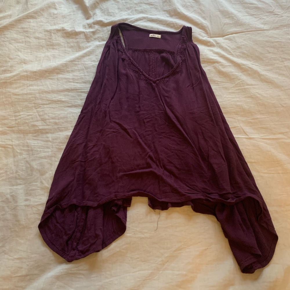 Purple tank top—Hollister